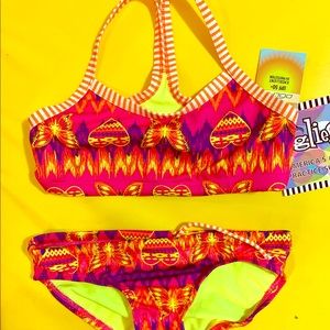 Dolfin Uglies Girls 2-piece swimsuit, Size 12